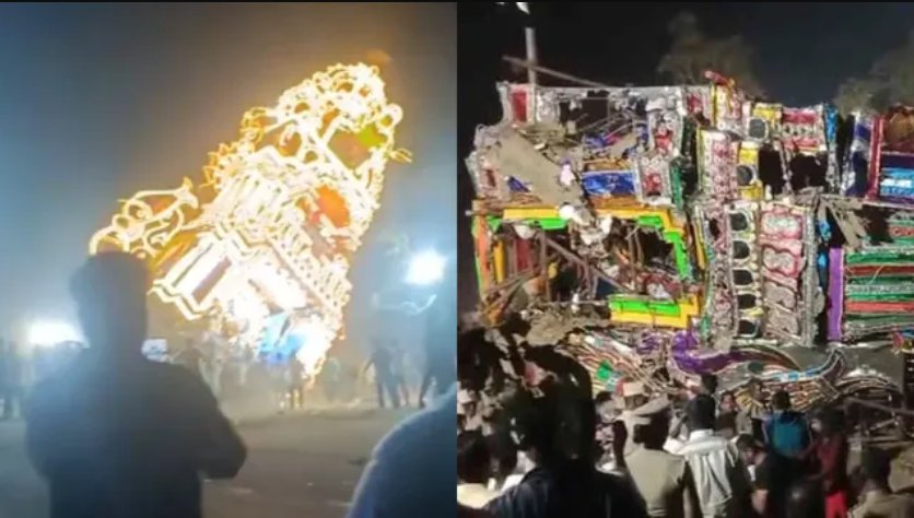 तमिलनाडु: वेल्लोर में शोभा यात्रा के दौरान गिरा 60 फीट ऊंचा रथ, 7 लोग घायल